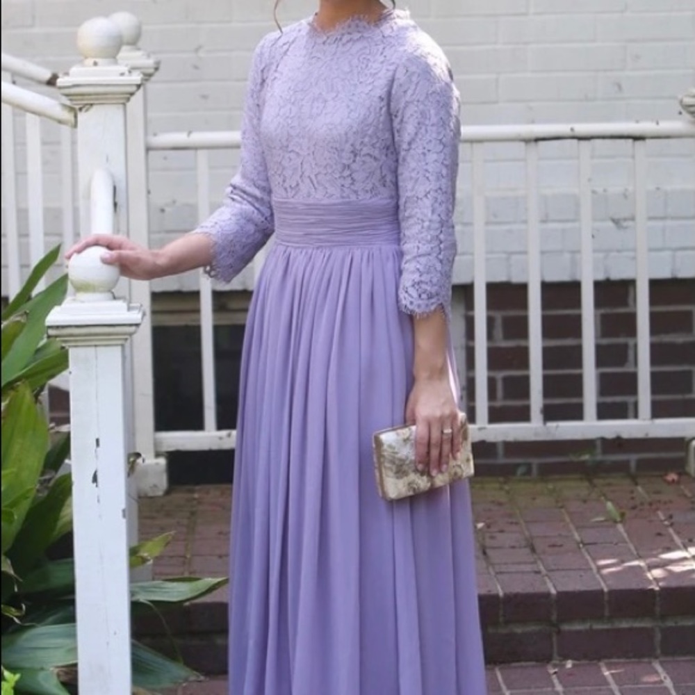 Dainty Jewells Exquisite Manor Dress in Lavender
